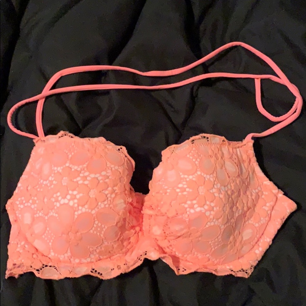 Swim top .. more coral color than pink